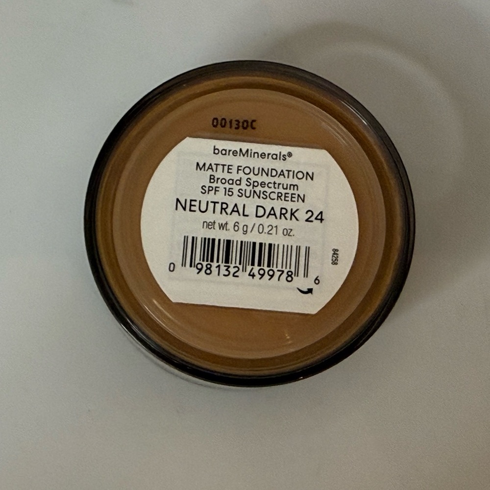 bareMinerals Matte Foundation SPF 15 Neutral Dark 24 LOT OF 3